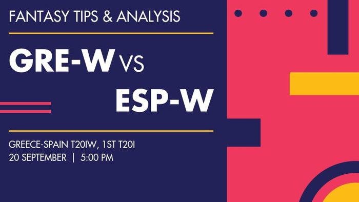 GRE-W vs ESP-W (Greece Women vs Spain Women), 1st T20I