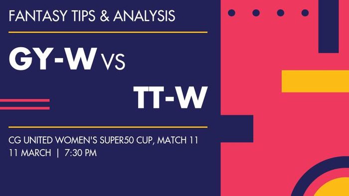 Guyana Women बनाम Trinidad and Tobago Women, Match 11