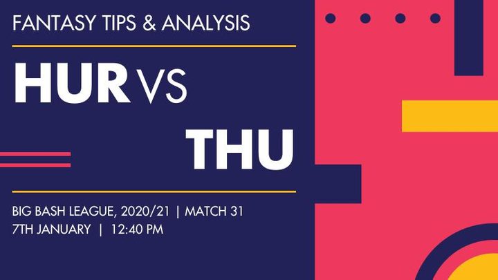 HUR vs THU, Match 31