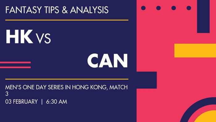 Hong Kong, China बनाम Canada, Match 3