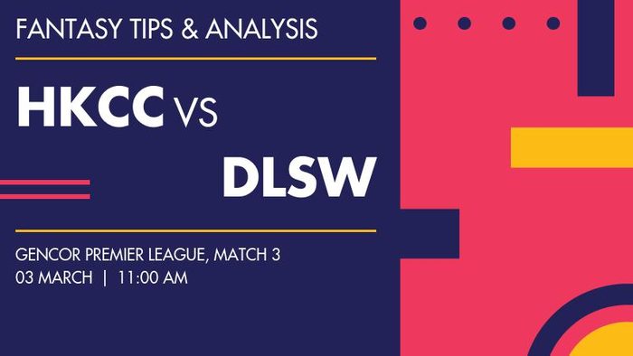 HKCC vs DLSW (Hong Kong Cricket Club vs Diasqua Little Sai Wan Cricket Club), Match 3