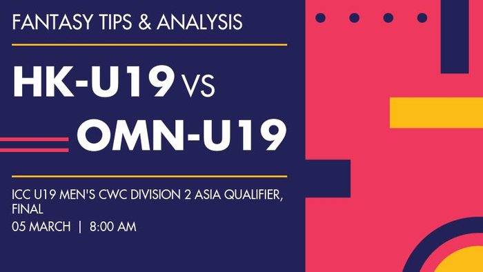 HK-U19 vs OMN-U19 (Hong Kong, China Under-19 vs Oman Under-19), Final