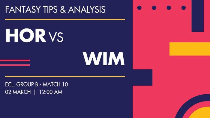 HOR vs WIM (Hornchurch vs Wimbledon), Group B - Match 10