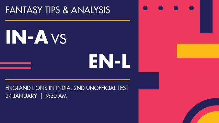 IN-A vs EN-L (India A vs England Lions), 2nd unofficial Test