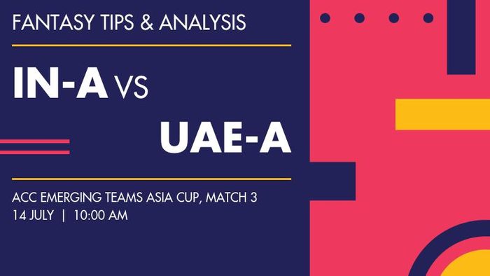 IN-A vs UAE-A (India A vs United Arab Emirates A), Match 3