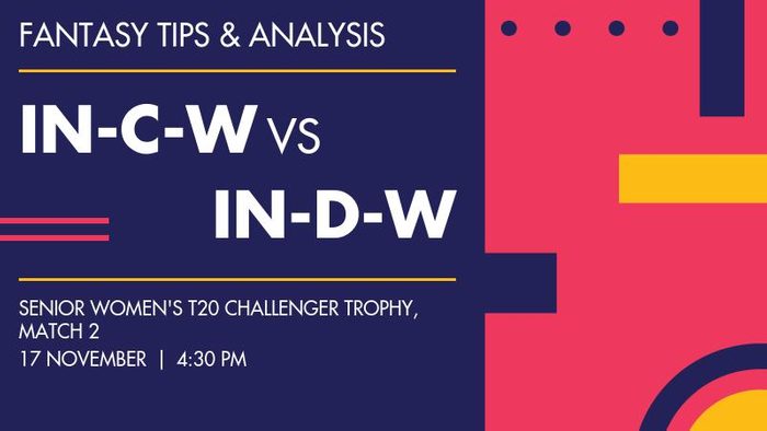 IN-C-W vs IN-D-W (India C Women vs India D Women), Match 2