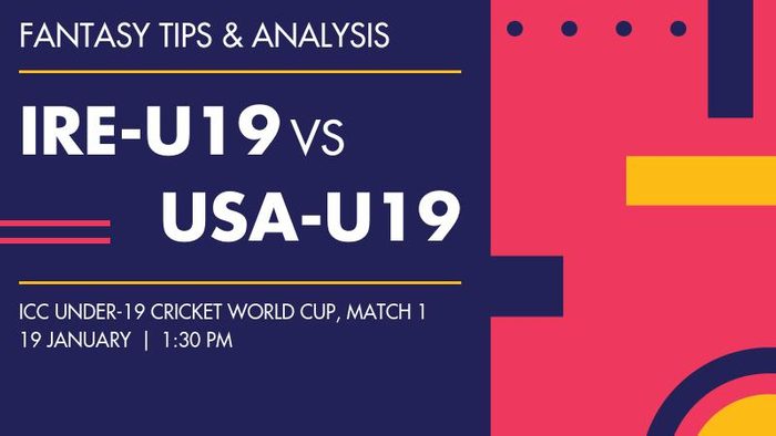 IRE-U19 vs USA-U19 (Ireland Under-19 vs USA Under-19), Match 1