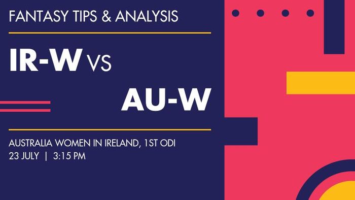 IR-W vs AU-W (Ireland Women vs Australia Women), 1st ODI