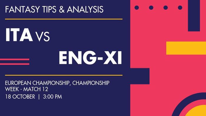 ITA vs ENG-XI (Italy vs England XI), Championship Week - Match 12