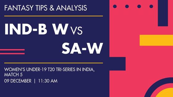 India B Women Under-19 vs South Africa Women Under-19