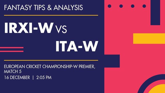 IRXI-W vs ITA-W (Ireland XI-W vs Italy Women), Match 5