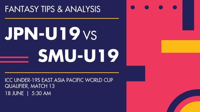 JPN-U19 vs SMU-U19 (Japan Under-19 vs Samoa Under-19), Match 13