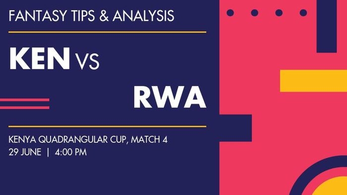 KEN vs RWA (Kenya vs Rwanda), Match 4