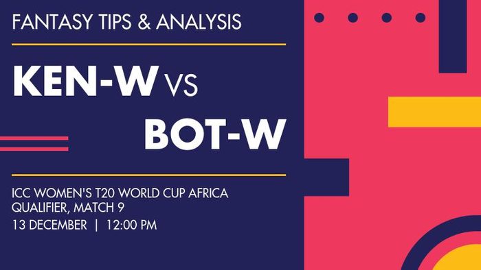 KEN-W vs BOT-W (Kenya Women vs Botswana Women), Match 9