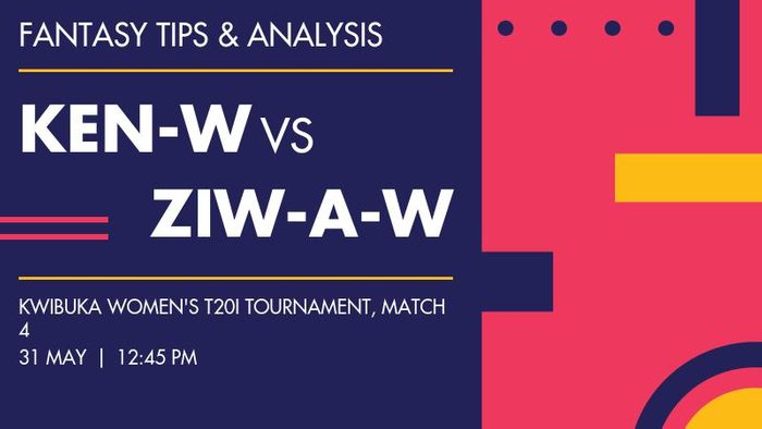 KEN-W vs ZIW-A-W (Kenya Women vs Zimbabwe A Women), Match 4