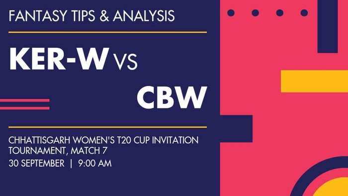 Kerala Women बनाम Chhattisgarh Blue Women, Match 7