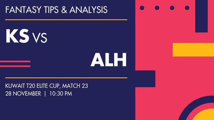 KS vs ALH (Kuwait Swedish vs Al Hajery Team XI), Match 23