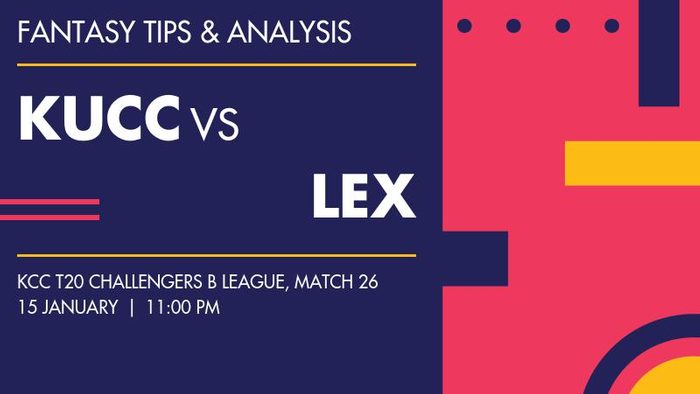 KUCC vs LEX (Karavali United vs Lexus), Match 26