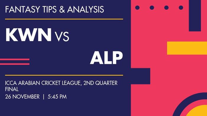 KWN vs ALP (Karwan Cricket Club vs Alif Pharma), 2nd Quarter Final