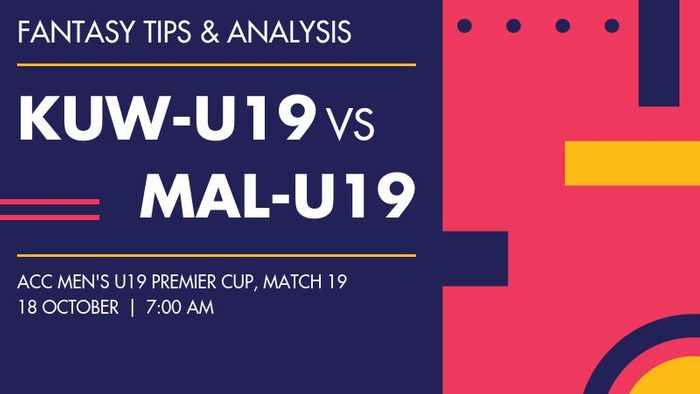 KUW-U19 vs MAL (Kuwait Under-19 vs Maldives Under-19), Match 19