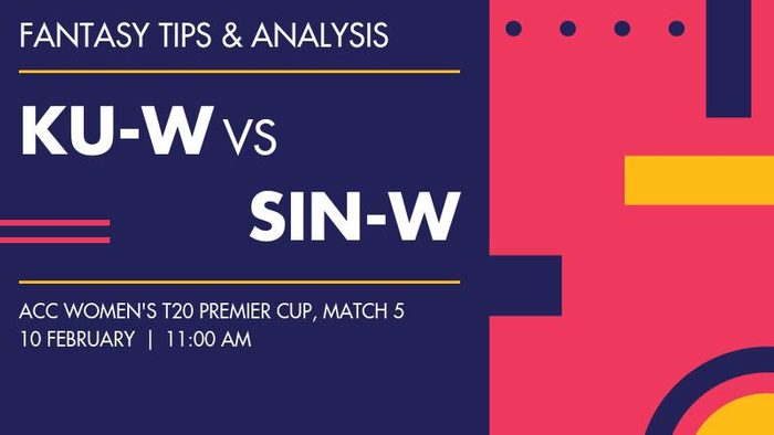 KU-W vs SIN-W (Kuwait Women vs Singapore Women), Match 5