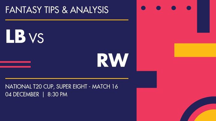 LB vs RW (Lahore Blues vs Rawalpindi), Super Eight - Match 16