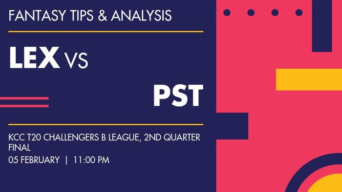 LEX vs PST (Lexus vs Phoenix Cricketers), 2nd Quarter Final