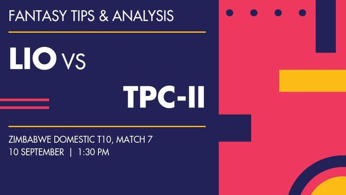 LIO vs TPC-II (Lions vs Takashinga Patriots 2 Cricket Club), Match 7