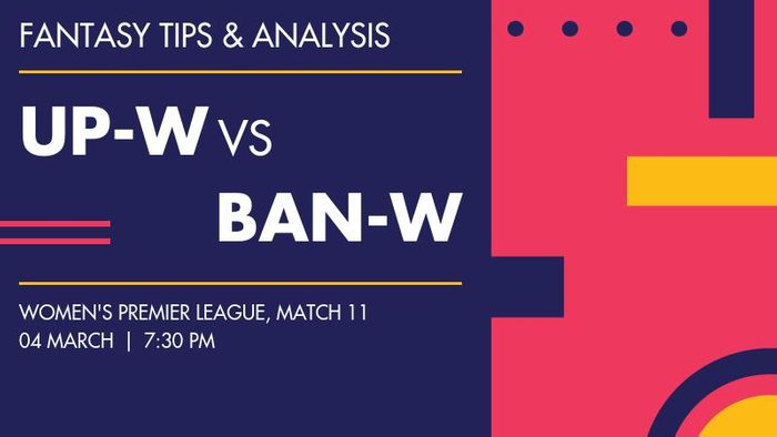 UP-W vs BAN-W (UP Warriorz vs Royal Challengers Bangalore), Match 11