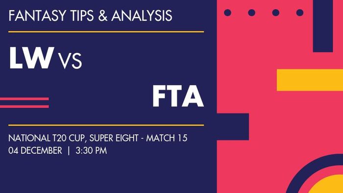 LW vs FTA (Lahore Whites vs Federally Administered Tribal Areas), Super Eight - Match 15