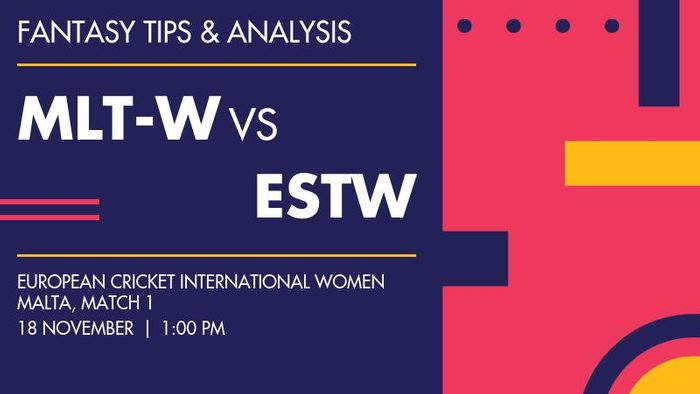 MLT-W vs ESTW (Malta Women vs Estonia Women), Match 1