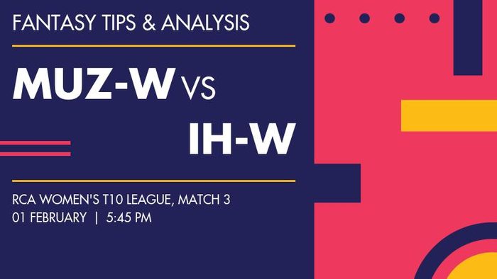 MUZ-W vs IH-W (Muhanga Zebras CC Women vs Indatwa Hampshire CC Women), Match 3