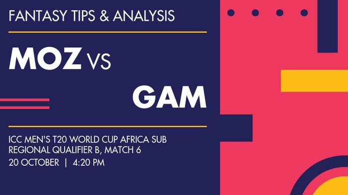 MOZ vs GAM (Mozambique vs Gambia), Match 6