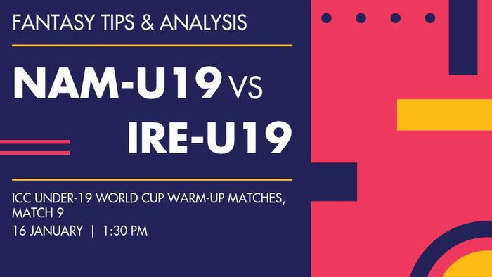 NAM-U19 vs IRE-U19 (Namibia Under-19 vs Ireland Under-19), Match 9