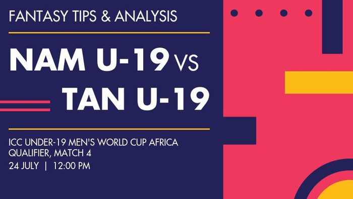 Namibia Under-19 बनाम Tanzania Under-19, Match 4