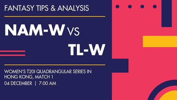 Namibia Women बनाम Thailand Women, Match 1