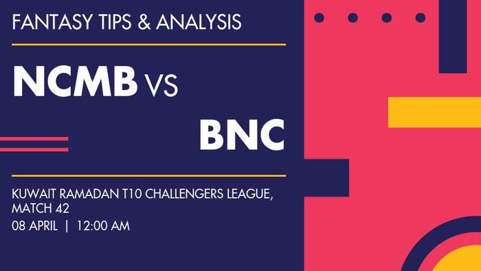 NCMB vs BNC (NCM Investment-B vs Bader & Nie Cricket Club), Match 42