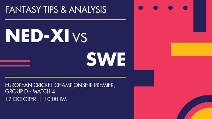 NED-XI vs SWE (Netherlands XI vs Sweden), Group D - Match 4