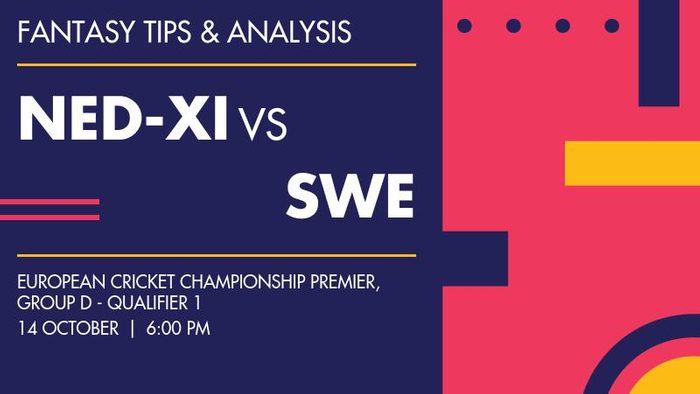 NED-XI vs SWE (Netherlands XI vs Sweden), Group D - Qualifier 1