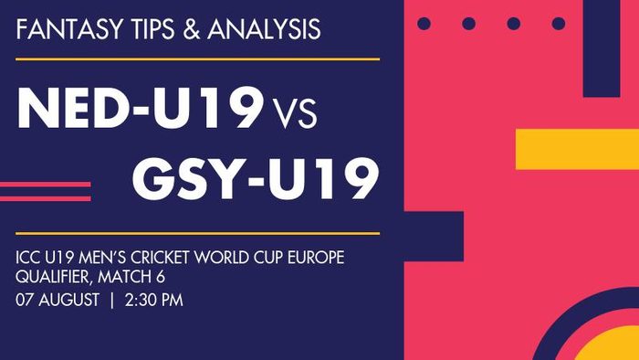 NED-U19 vs GSY-U19 (Netherlands Under-19 vs Guernsey Under-19), Match 6