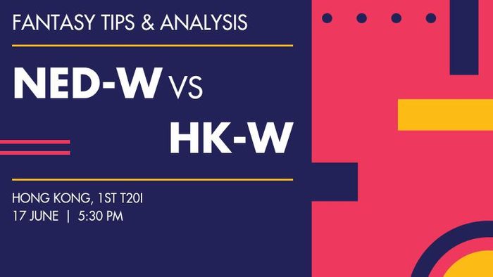 NED-W vs HK-W (Netherlands Women vs Hong Kong, China Women), 1st T20I