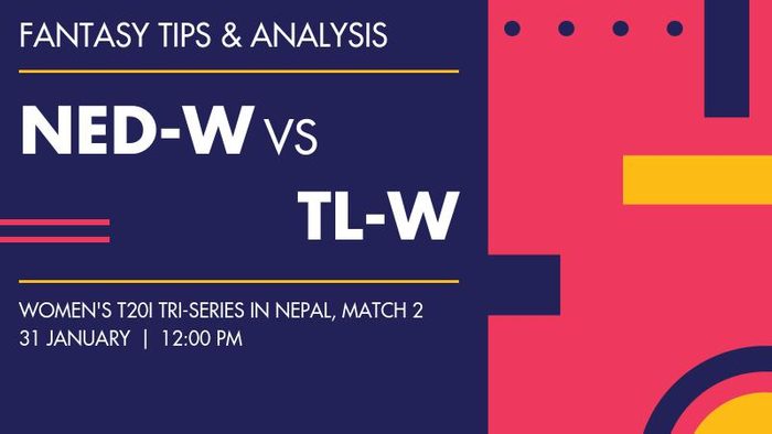 NED-W vs TL-W (Netherlands Women vs Thailand Women), Match 2