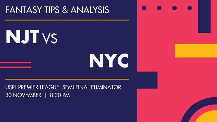 NJT vs NYC (NJ Titans vs New York Cowboys), Semi Final Eliminator