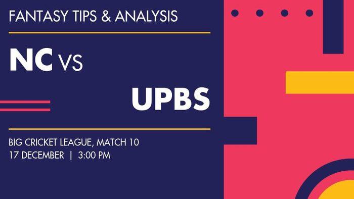 NC vs UPBS (Northern Challengers vs UP Brij Stars), Match 10