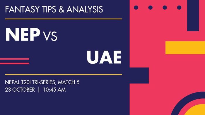 NEP vs UAE (Nepal vs United Arab Emirates), Match 5