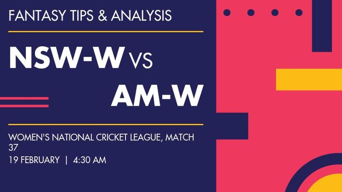 NSW-W vs AM-W (New South Wales Breakers vs ACT Meteors), Match 37