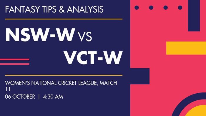 NSW-W vs VCT-W (New South Wales Breakers vs Victoria Women), Match 11