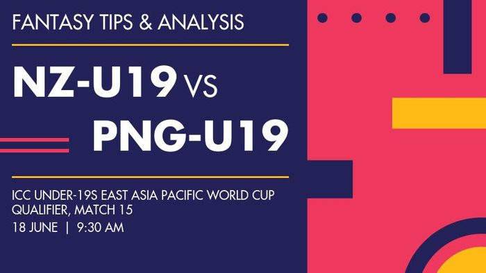 NZ-U19 vs PNG-U19 (New Zealand Under-19 vs Papua New Guinea Under-19), Match 15