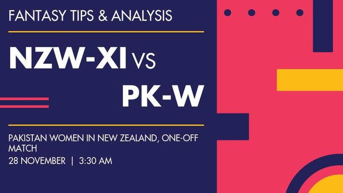 NZW-XI vs PK-W (New Zealand Women XI vs Pakistan Women), One-off Match