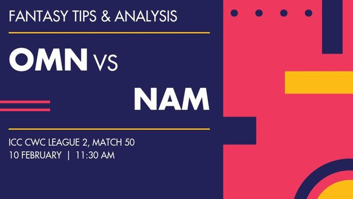 OMN vs NAM (Oman vs Namibia), Match 50